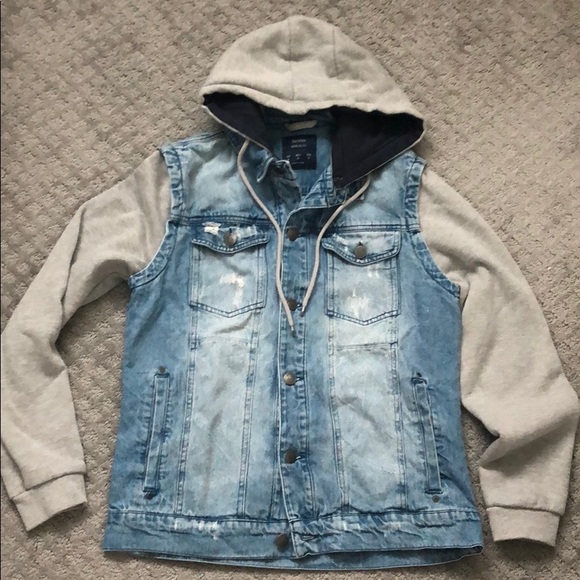 bershka denim jacket men